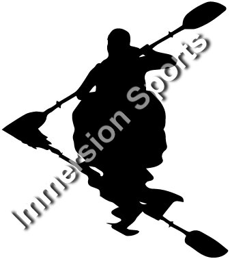 Kayaker Water Shadow