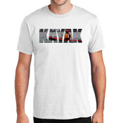 YOUR PHOTO Custom Kayak "Cutout" on Light Colors